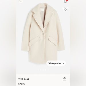 H&M Twill Coat